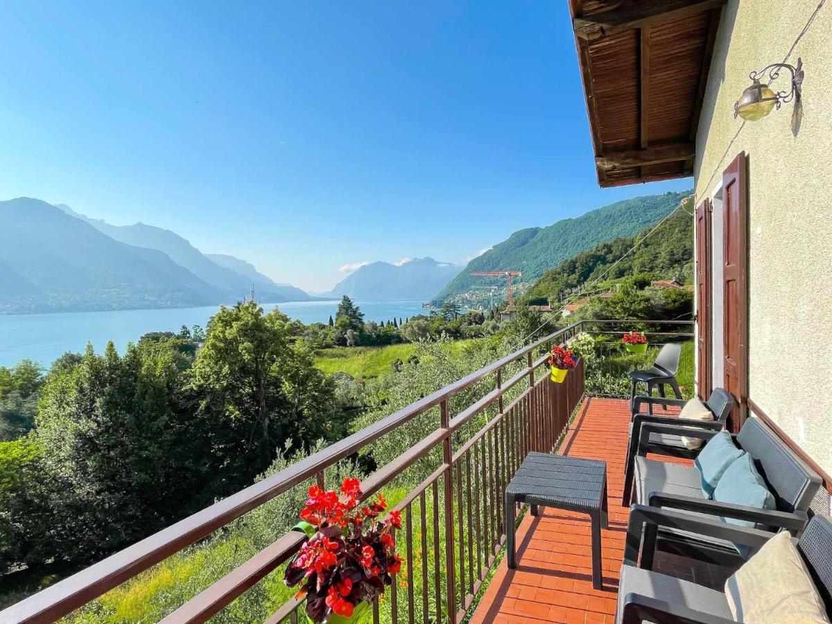 Appartamento Tivano Balcone Con Vista Lago Bellagio Luaran gambar